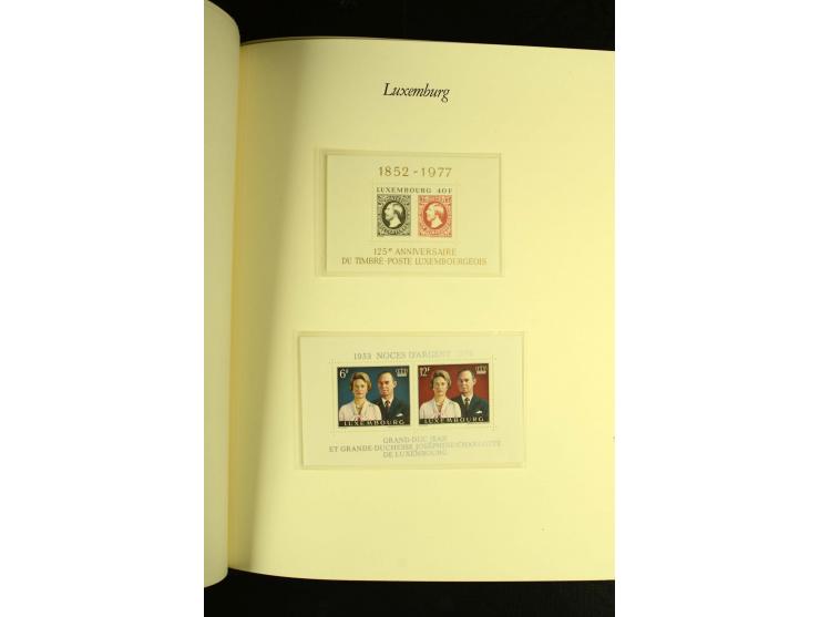 1852/1991, postfrische, ungebrauchte und gestempelte Sammlung mit u.a. Mi.-Nr. 121KLB, 266-80, 478-83, 555-57, Dienst etc.