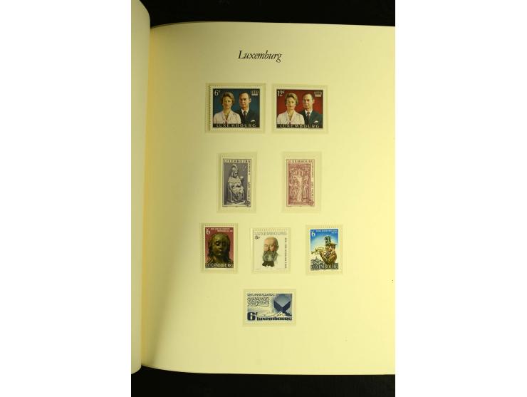 1852/1991, postfrische, ungebrauchte und gestempelte Sammlung mit u.a. Mi.-Nr. 121KLB, 266-80, 478-83, 555-57, Dienst etc.