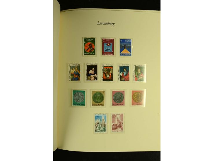 1852/1991, postfrische, ungebrauchte und gestempelte Sammlung mit u.a. Mi.-Nr. 121KLB, 266-80, 478-83, 555-57, Dienst etc.