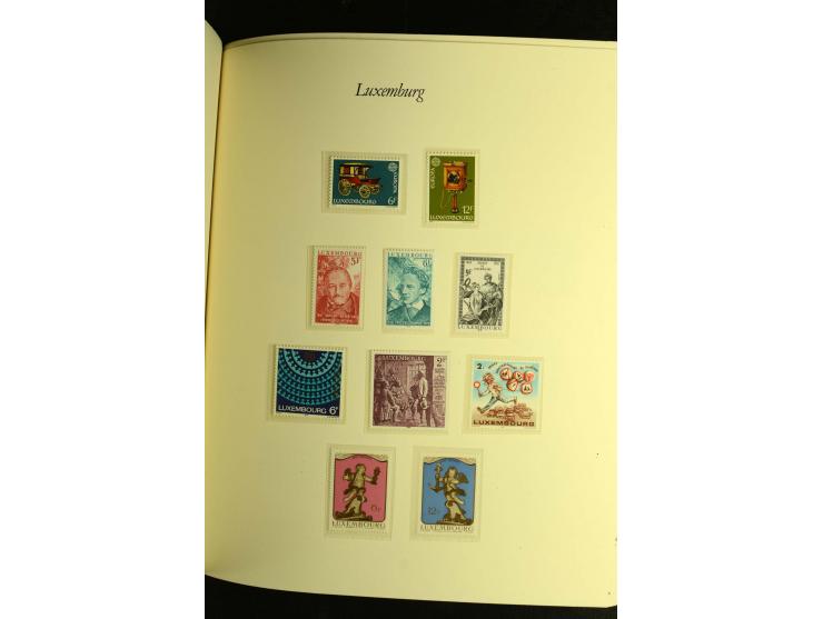 1852/1991, postfrische, ungebrauchte und gestempelte Sammlung mit u.a. Mi.-Nr. 121KLB, 266-80, 478-83, 555-57, Dienst etc.