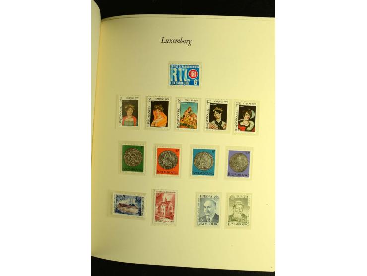 1852/1991, postfrische, ungebrauchte und gestempelte Sammlung mit u.a. Mi.-Nr. 121KLB, 266-80, 478-83, 555-57, Dienst etc.