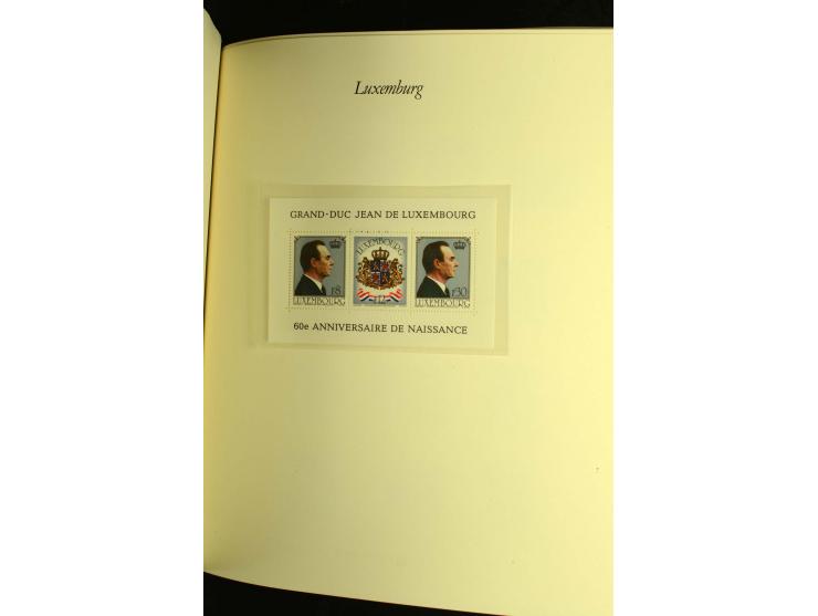 1852/1991, postfrische, ungebrauchte und gestempelte Sammlung mit u.a. Mi.-Nr. 121KLB, 266-80, 478-83, 555-57, Dienst etc.