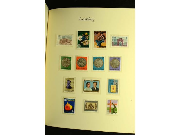 1852/1991, postfrische, ungebrauchte und gestempelte Sammlung mit u.a. Mi.-Nr. 121KLB, 266-80, 478-83, 555-57, Dienst etc.