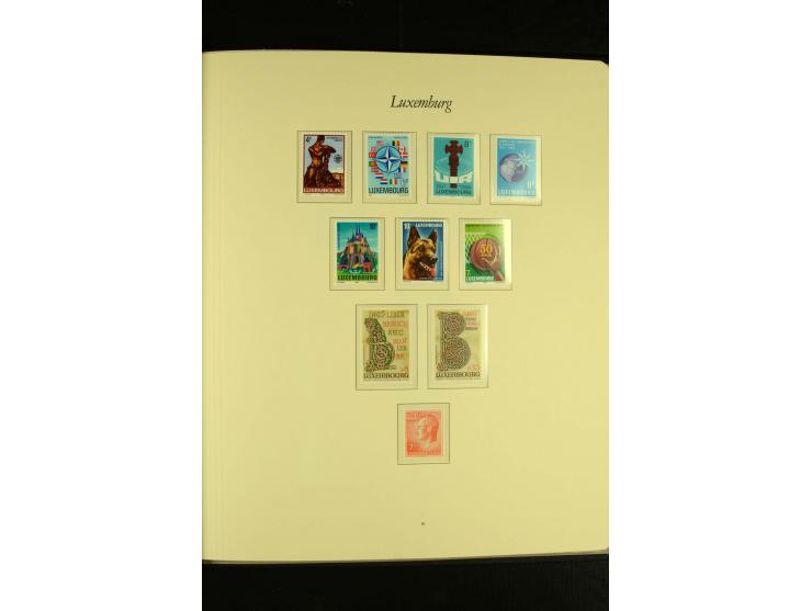 1852/1991, postfrische, ungebrauchte und gestempelte Sammlung mit u.a. Mi.-Nr. 121KLB, 266-80, 478-83, 555-57, Dienst etc.