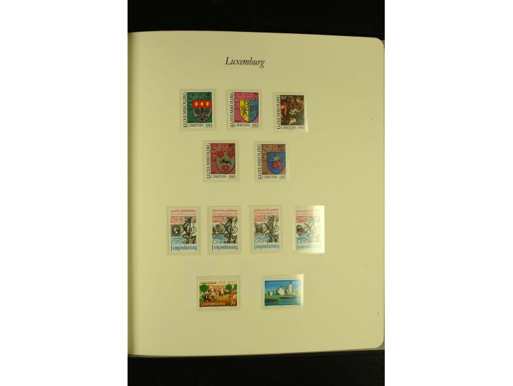 1852/1991, postfrische, ungebrauchte und gestempelte Sammlung mit u.a. Mi.-Nr. 121KLB, 266-80, 478-83, 555-57, Dienst etc.
