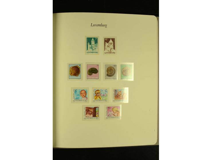 1852/1991, postfrische, ungebrauchte und gestempelte Sammlung mit u.a. Mi.-Nr. 121KLB, 266-80, 478-83, 555-57, Dienst etc.