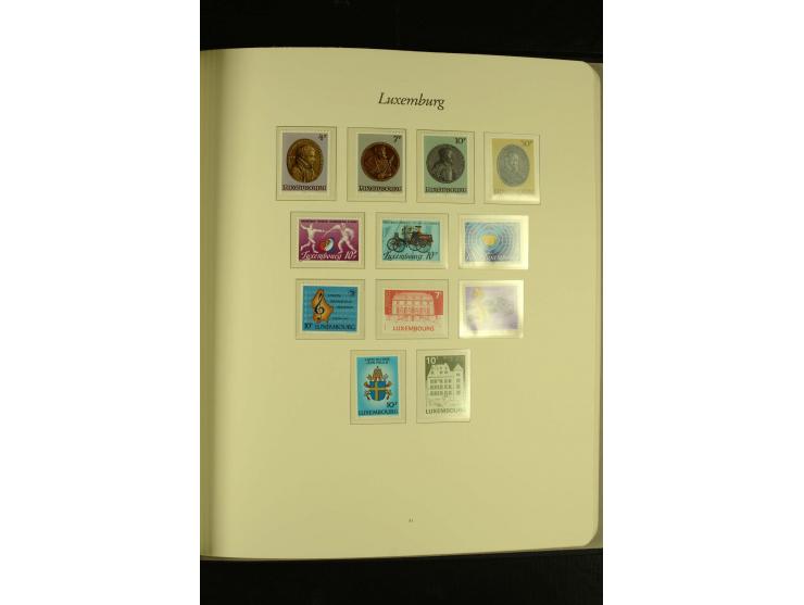 1852/1991, postfrische, ungebrauchte und gestempelte Sammlung mit u.a. Mi.-Nr. 121KLB, 266-80, 478-83, 555-57, Dienst etc.