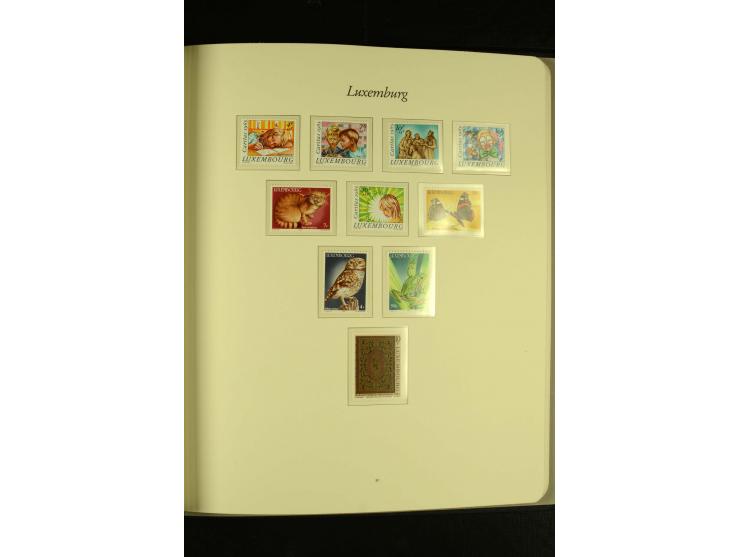 1852/1991, postfrische, ungebrauchte und gestempelte Sammlung mit u.a. Mi.-Nr. 121KLB, 266-80, 478-83, 555-57, Dienst etc.