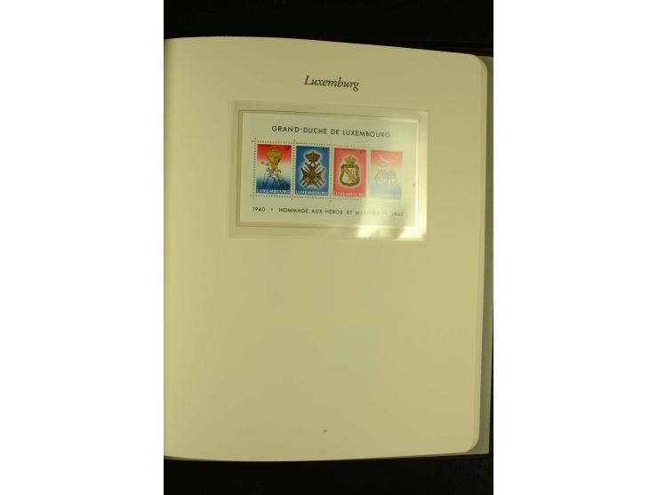 1852/1991, postfrische, ungebrauchte und gestempelte Sammlung mit u.a. Mi.-Nr. 121KLB, 266-80, 478-83, 555-57, Dienst etc.
