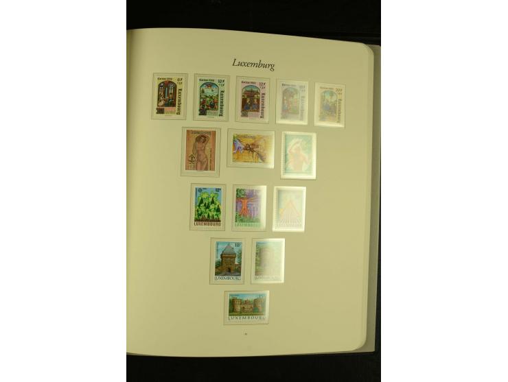 1852/1991, postfrische, ungebrauchte und gestempelte Sammlung mit u.a. Mi.-Nr. 121KLB, 266-80, 478-83, 555-57, Dienst etc.