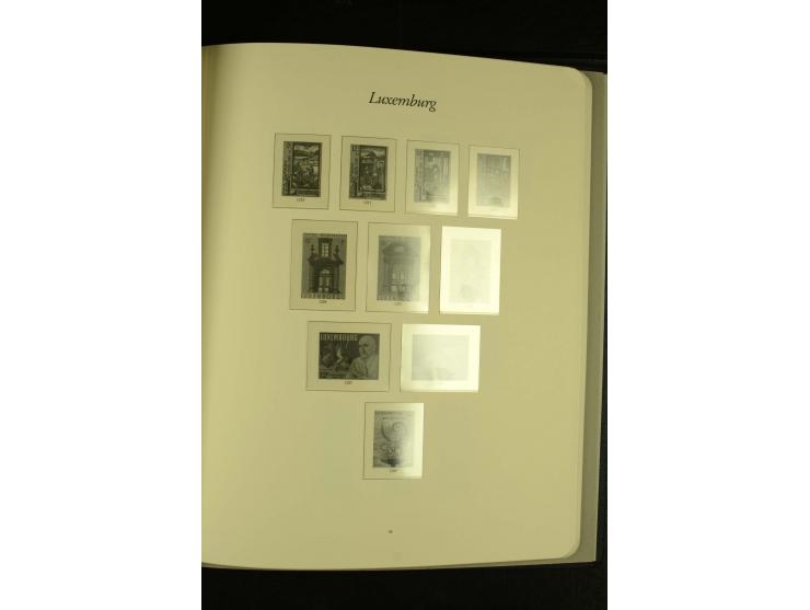 1852/1991, postfrische, ungebrauchte und gestempelte Sammlung mit u.a. Mi.-Nr. 121KLB, 266-80, 478-83, 555-57, Dienst etc.