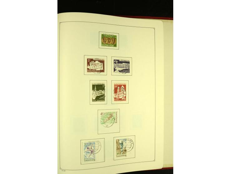 1852/1913, gestempelte Sammlung, ab ca. 1960 in weiten Teilen kpl.