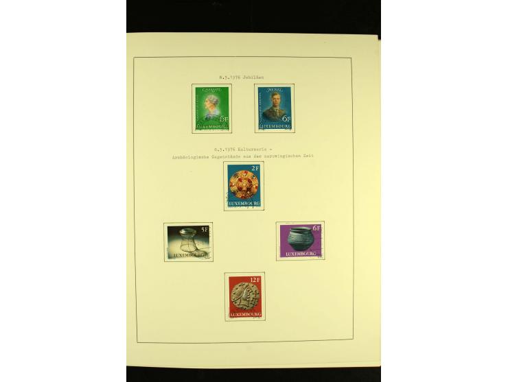 1852/1913, gestempelte Sammlung, ab ca. 1960 in weiten Teilen kpl.