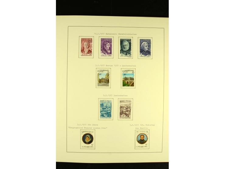 1852/1913, gestempelte Sammlung, ab ca. 1960 in weiten Teilen kpl.