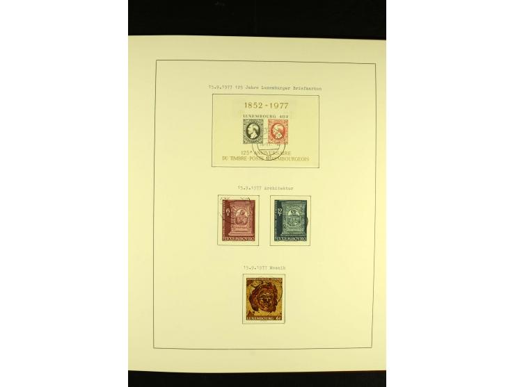 1852/1913, gestempelte Sammlung, ab ca. 1960 in weiten Teilen kpl.