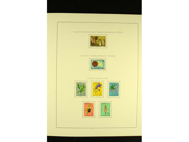 1852/1913, gestempelte Sammlung, ab ca. 1960 in weiten Teilen kpl.