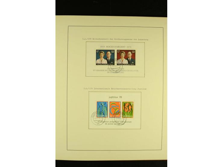 1852/1913, gestempelte Sammlung, ab ca. 1960 in weiten Teilen kpl.