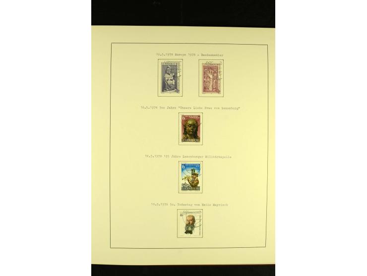 1852/1913, gestempelte Sammlung, ab ca. 1960 in weiten Teilen kpl.