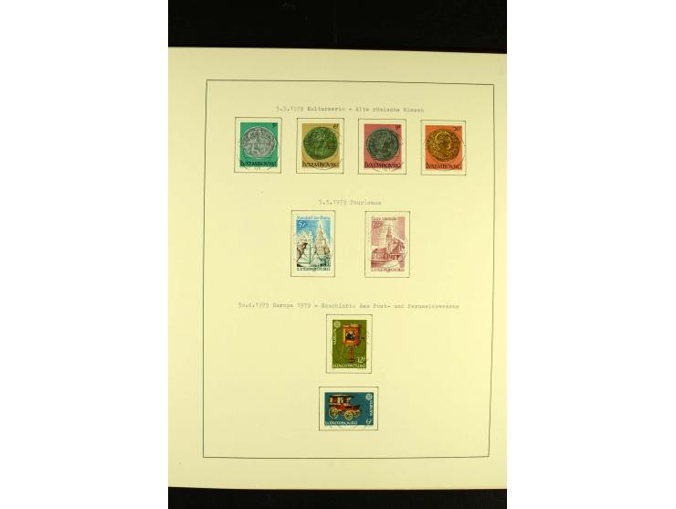 1852/1913, gestempelte Sammlung, ab ca. 1960 in weiten Teilen kpl.