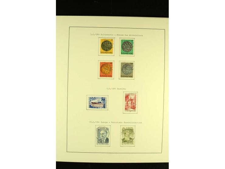 1852/1913, gestempelte Sammlung, ab ca. 1960 in weiten Teilen kpl.