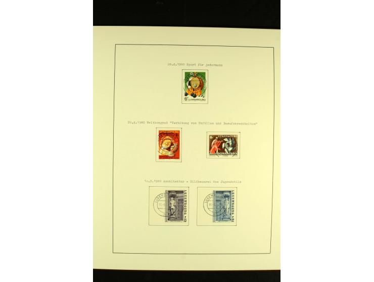 1852/1913, gestempelte Sammlung, ab ca. 1960 in weiten Teilen kpl.