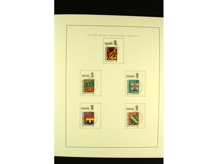 1852/1913, gestempelte Sammlung, ab ca. 1960 in weiten Teilen kpl.