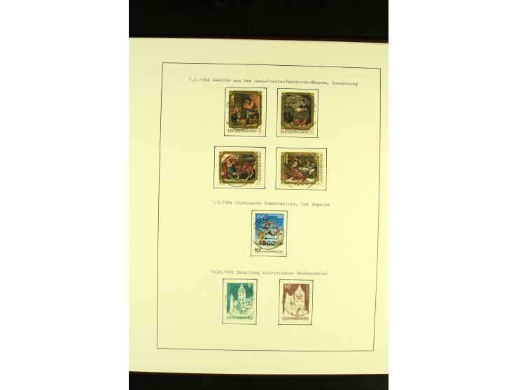 1852/1913, gestempelte Sammlung, ab ca. 1960 in weiten Teilen kpl.