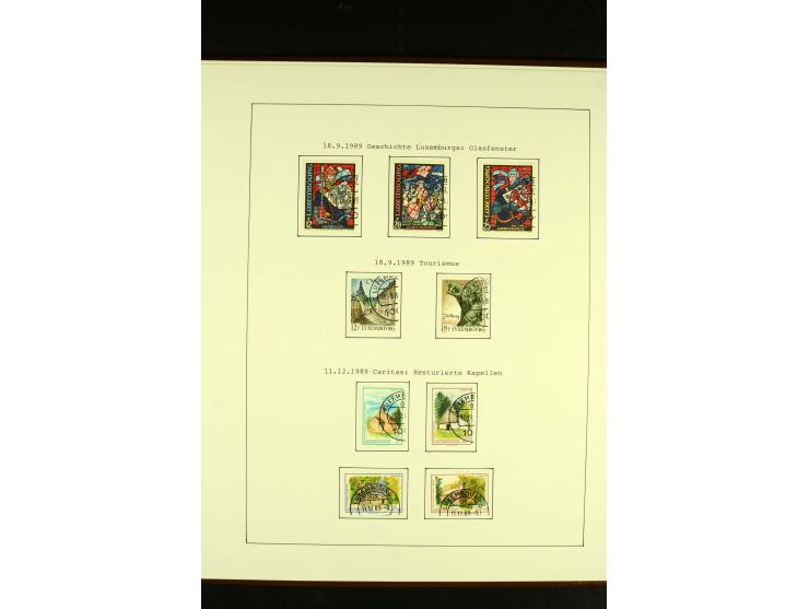 1852/1913, gestempelte Sammlung, ab ca. 1960 in weiten Teilen kpl.