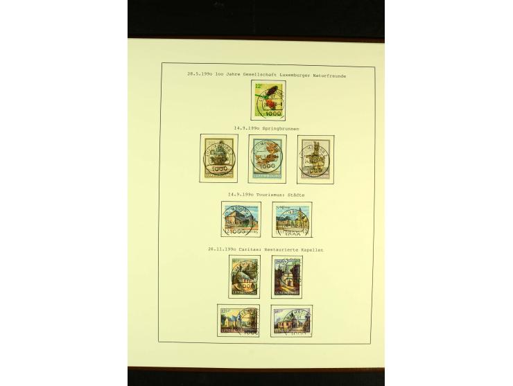 1852/1913, gestempelte Sammlung, ab ca. 1960 in weiten Teilen kpl.