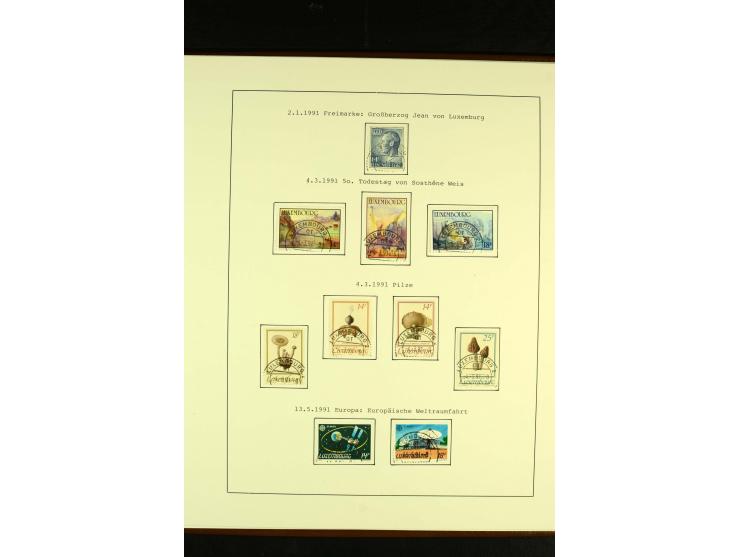 1852/1913, gestempelte Sammlung, ab ca. 1960 in weiten Teilen kpl.