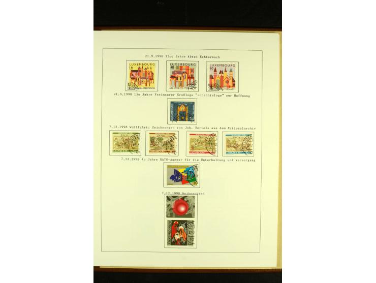 1852/1913, gestempelte Sammlung, ab ca. 1960 in weiten Teilen kpl.