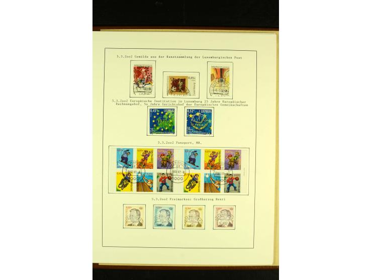 1852/1913, gestempelte Sammlung, ab ca. 1960 in weiten Teilen kpl.