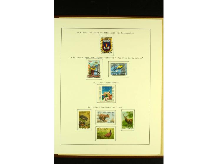 1852/1913, gestempelte Sammlung, ab ca. 1960 in weiten Teilen kpl.