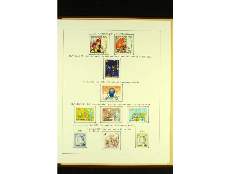 1852/1913, gestempelte Sammlung, ab ca. 1960 in weiten Teilen kpl.