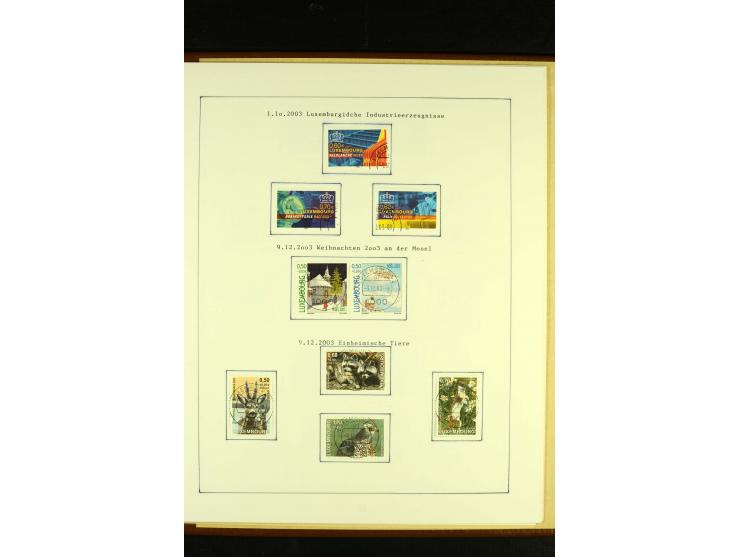 1852/1913, gestempelte Sammlung, ab ca. 1960 in weiten Teilen kpl.