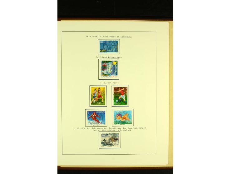 1852/1913, gestempelte Sammlung, ab ca. 1960 in weiten Teilen kpl.
