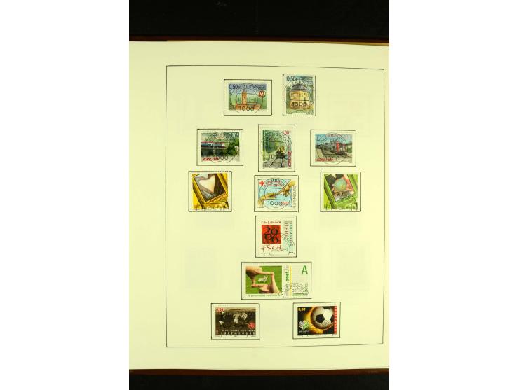 1852/1913, gestempelte Sammlung, ab ca. 1960 in weiten Teilen kpl.