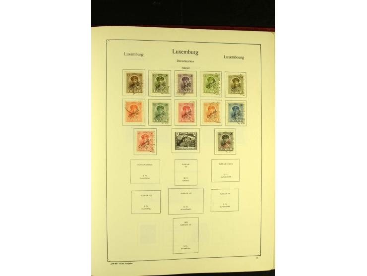 1852/1913, gestempelte Sammlung, ab ca. 1960 in weiten Teilen kpl.