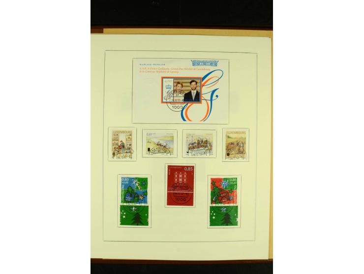 1852/1913, gestempelte Sammlung, ab ca. 1960 in weiten Teilen kpl.