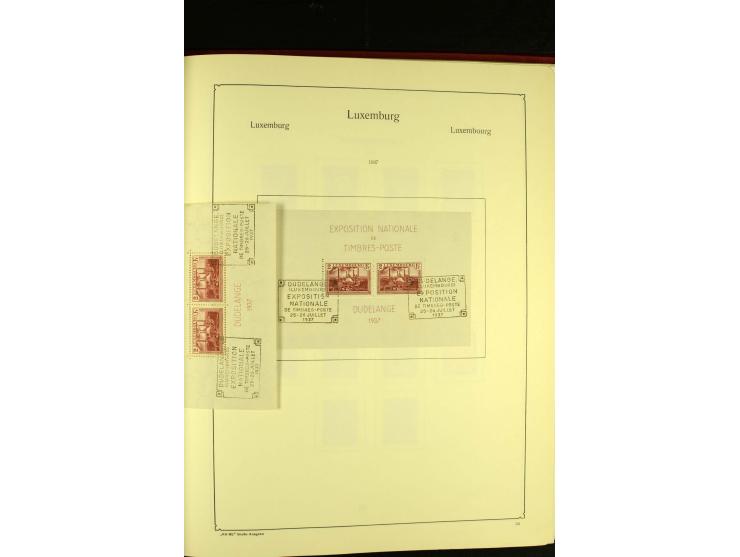 1852/1913, gestempelte Sammlung, ab ca. 1960 in weiten Teilen kpl.