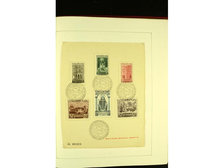 1852/1913, gestempelte Sammlung, ab ca. 1960 in weiten Teilen kpl.