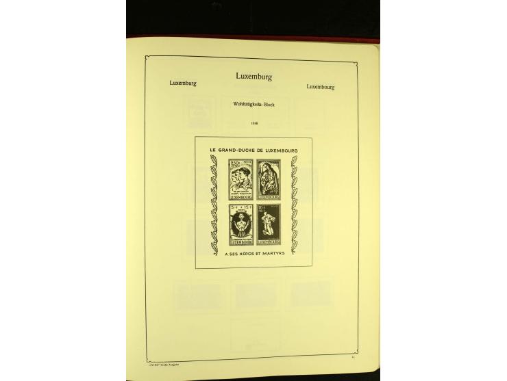 1852/1913, gestempelte Sammlung, ab ca. 1960 in weiten Teilen kpl.