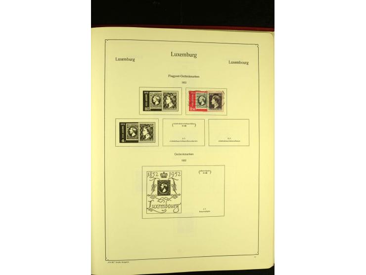 1852/1913, gestempelte Sammlung, ab ca. 1960 in weiten Teilen kpl.