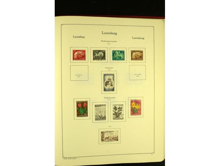 1852/1913, gestempelte Sammlung, ab ca. 1960 in weiten Teilen kpl.