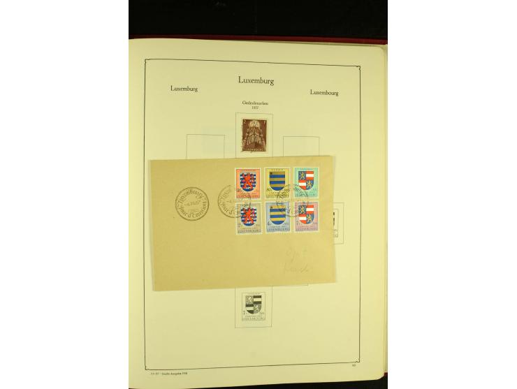1852/1913, gestempelte Sammlung, ab ca. 1960 in weiten Teilen kpl.