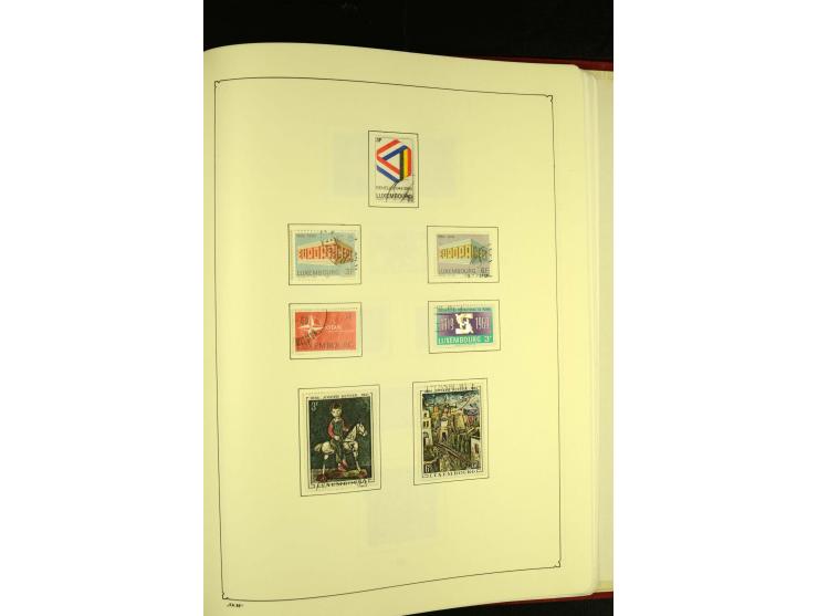 1852/1913, gestempelte Sammlung, ab ca. 1960 in weiten Teilen kpl.
