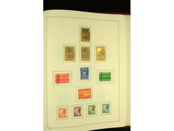 1852/1913, gestempelte Sammlung, ab ca. 1960 in weiten Teilen kpl.
