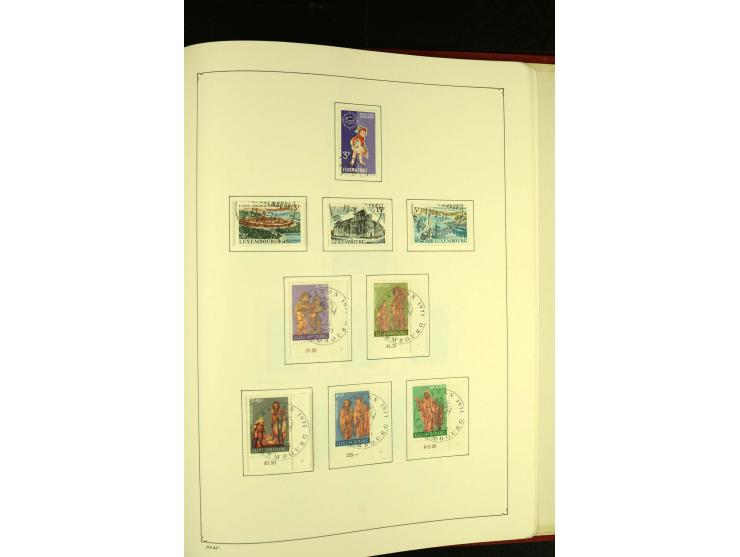 1852/1913, gestempelte Sammlung, ab ca. 1960 in weiten Teilen kpl.