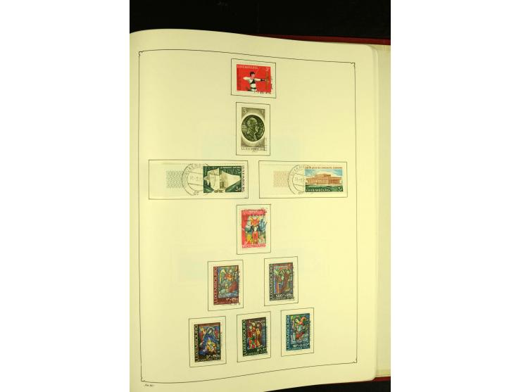 1852/1913, gestempelte Sammlung, ab ca. 1960 in weiten Teilen kpl.
