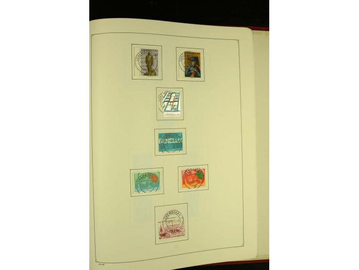 1852/1913, gestempelte Sammlung, ab ca. 1960 in weiten Teilen kpl.
